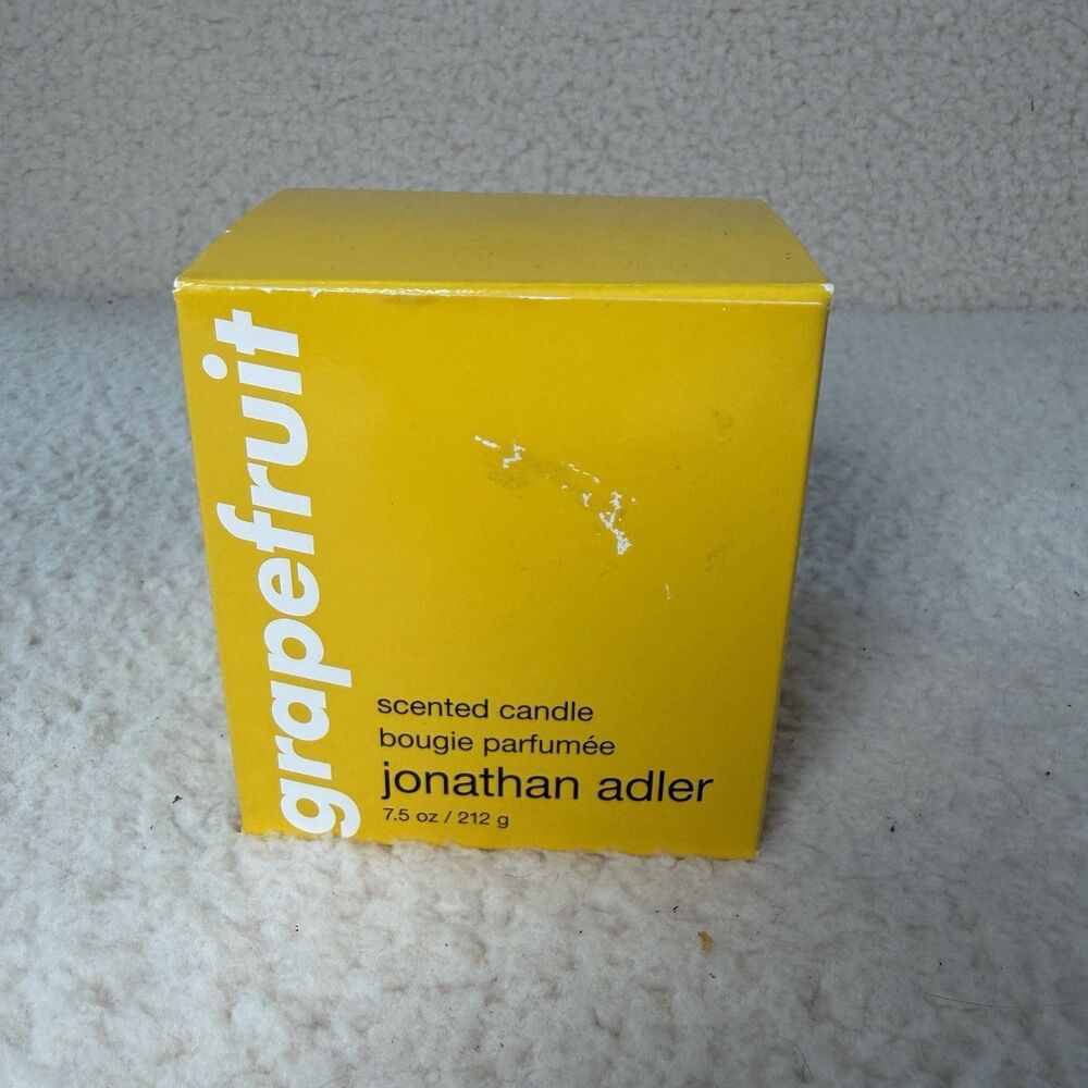 Jonathan Adler Pop Candle Grapefruit 7.8 oz New in Box